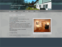Tablet Screenshot of hybel.trondheim.no